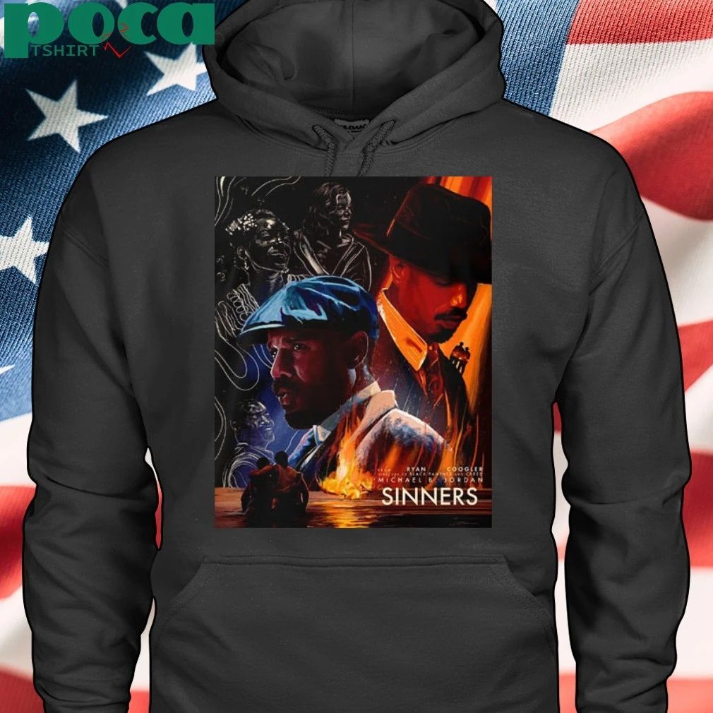 Sinners Movie 2025 Wins 4 Title Oscar Award 2026 Unisex T Shirt