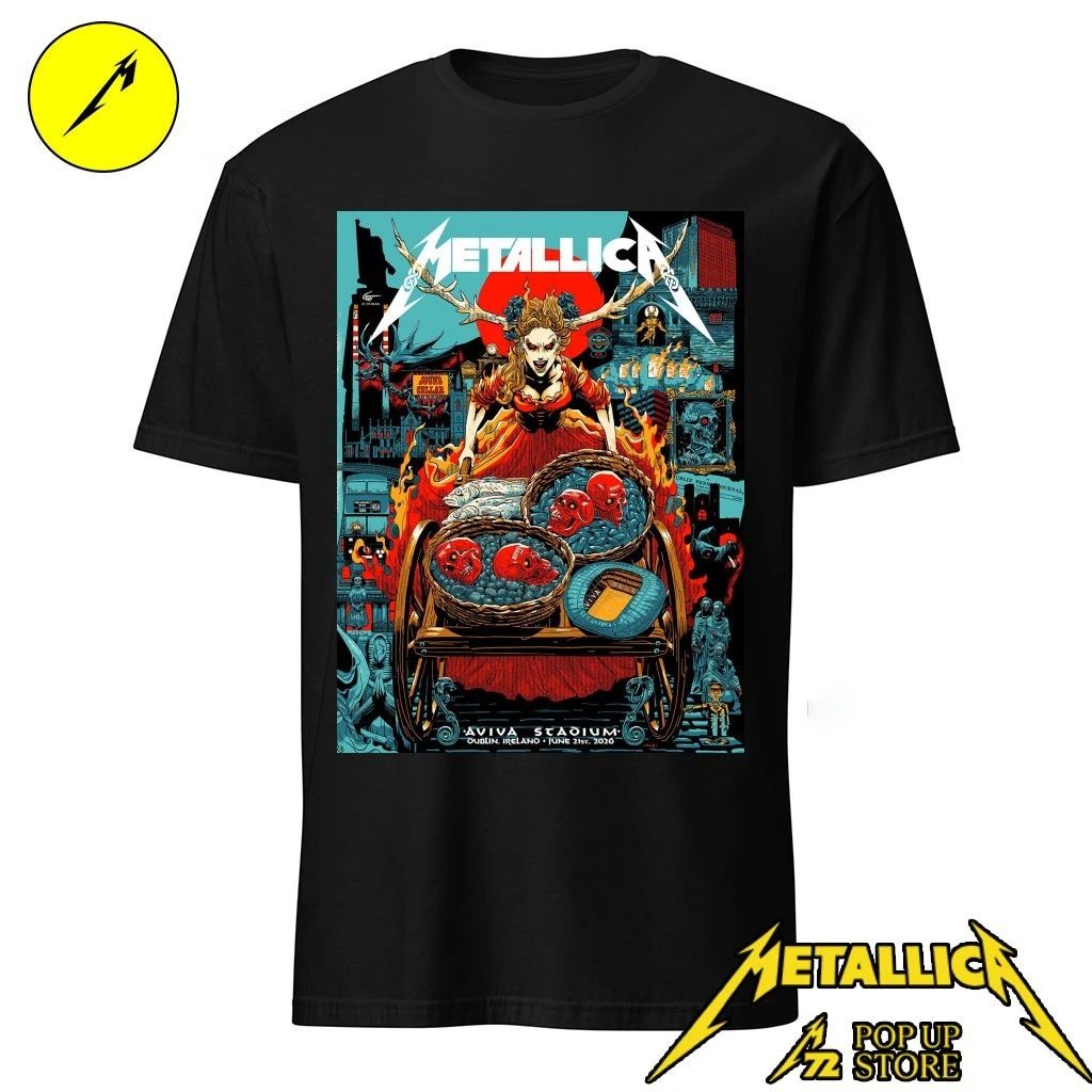 Metallica Dublin Concert T-Shirt – Pop-Up Store Special