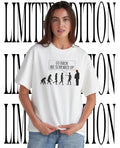 Go Back We Screwed Up Evolution Donald Trump Parody shirt