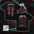 Metallica M72 World Tour Cardiff Wales June 28 2026 Principality Stadium Europe Tour Limited Edition Duchess Of Dark Red Dragon T-Shirt