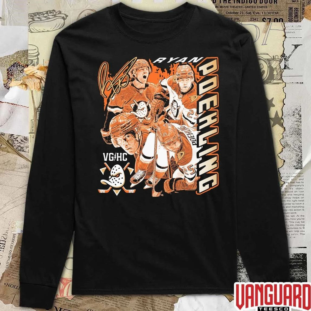 Ryan Poehling Poehling All Effort Anaheim Ducks NHL t-shirt