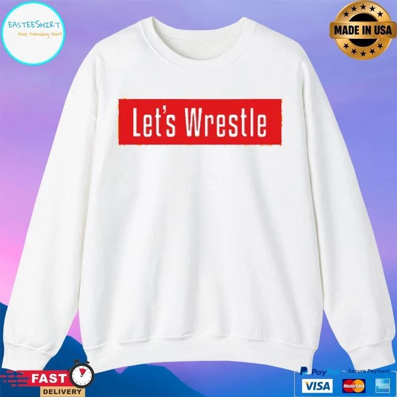 Let’s Wrestle Logo 2026 T-shirts