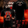 Metallica M72 World Tour Principality Stadium Cardiff Wales Sunday June 28 2026 Poster Art 2-Sided Concert Tee