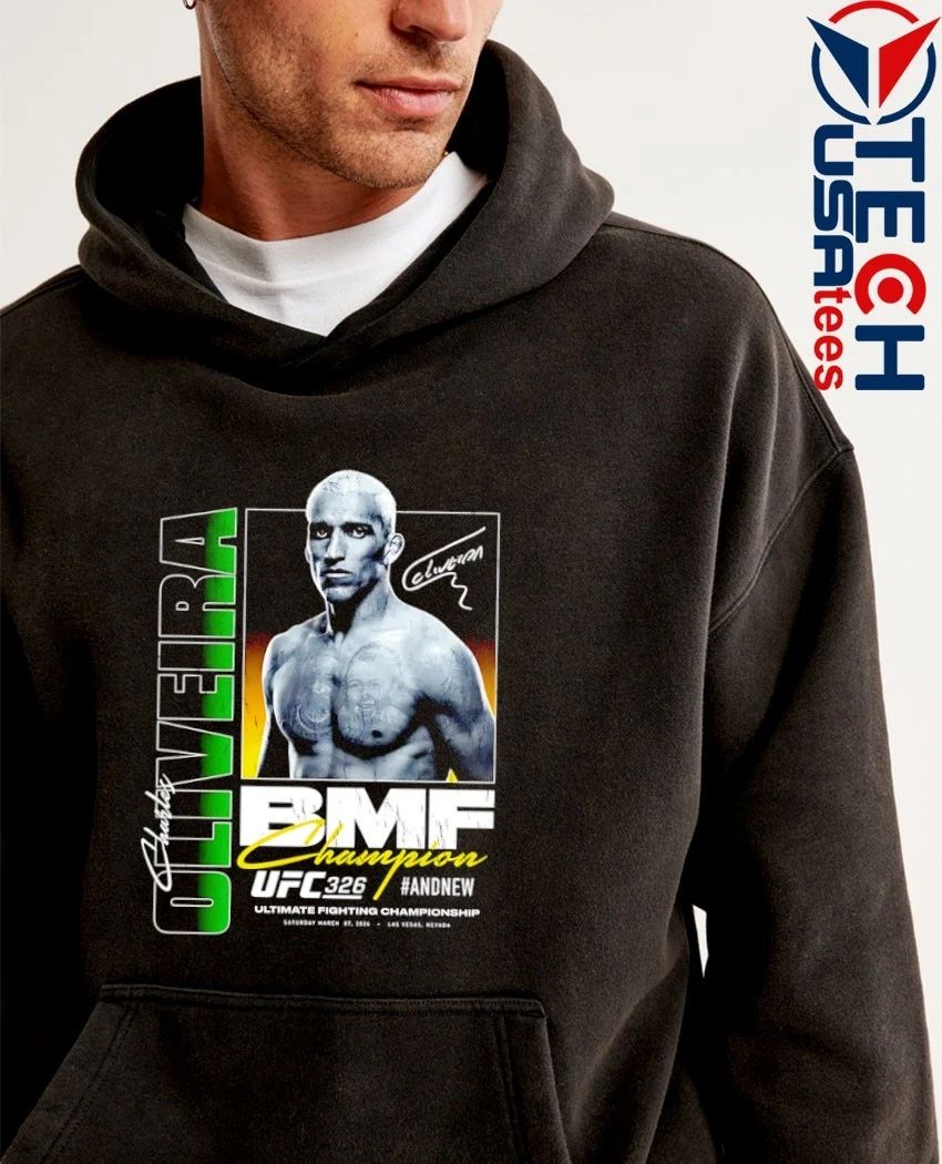 Charles Oliveira UFC 326 And New BMF Champion shirt