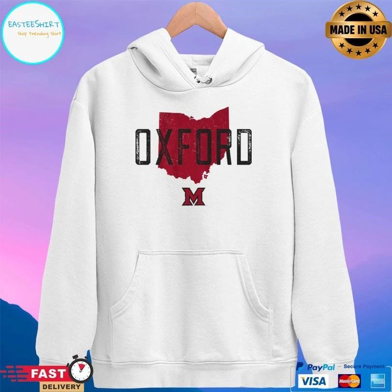 Miami Oh Redhawks Basketball Oxford Hometown T-shirts