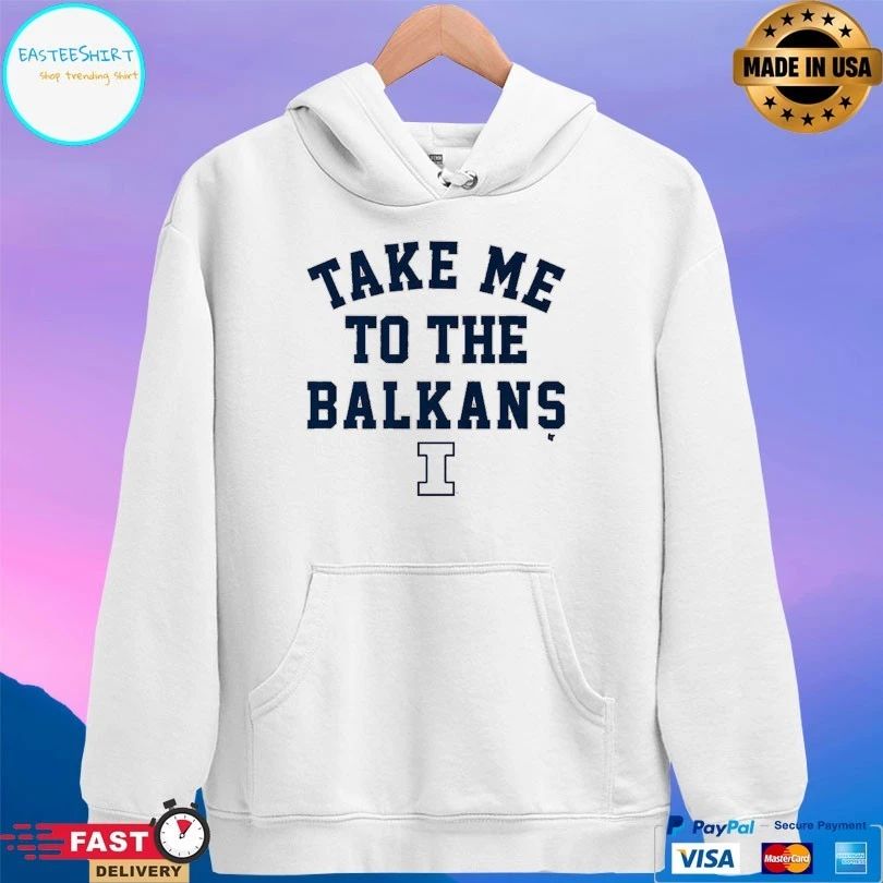 Illinois Basketball Take Me To The Balkans T-shirt