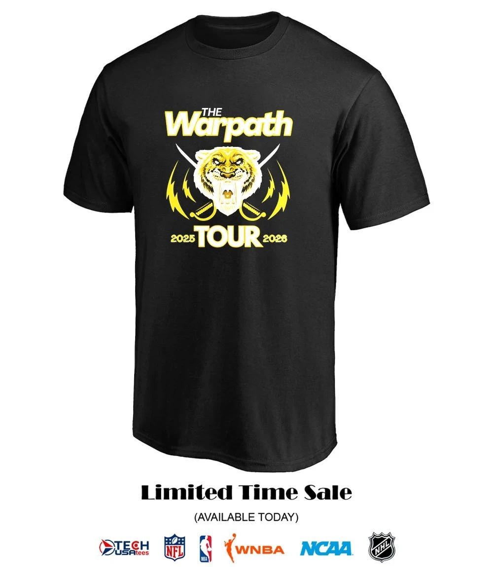 The Warpath Tour Buffalo Hockey 2025-2026 shirt