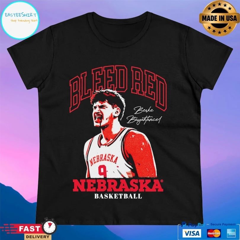 Berke Buyuktuncel Nebraska Cornhuskers Bleed Red 2026 T-shirt