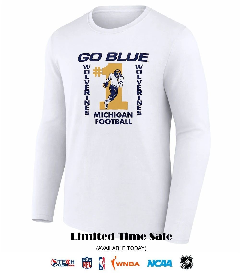 Michigan Wolverines Football Go Blue #1 shirt