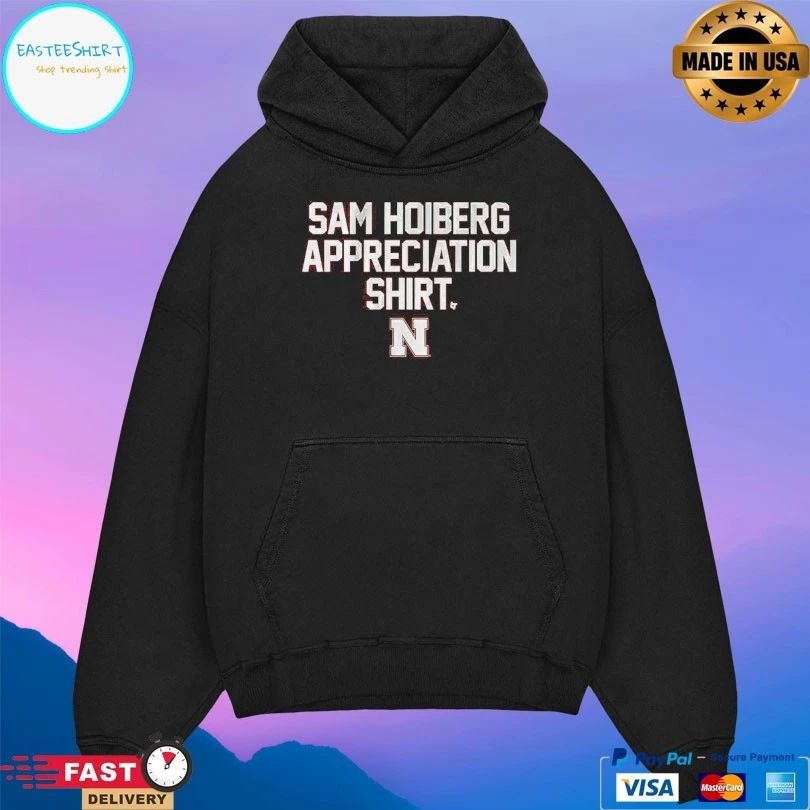 Nebraska Cornhuskers Men’s Basketball Sam Hoiberg Appreciation T-shirt