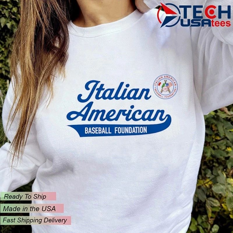 Italian American Baseball Foundation shirt by athletelogos