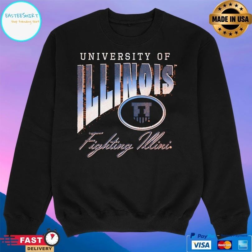 Illinois Fighting Illini Football University Of Fighting Illini T-shirts