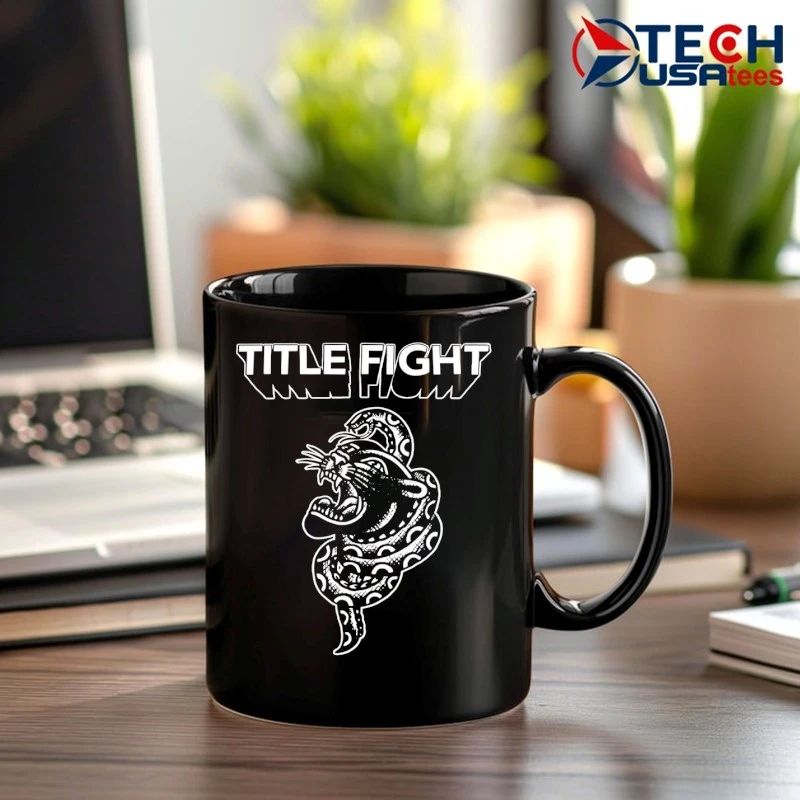 Title fight snake vs leopard shirt