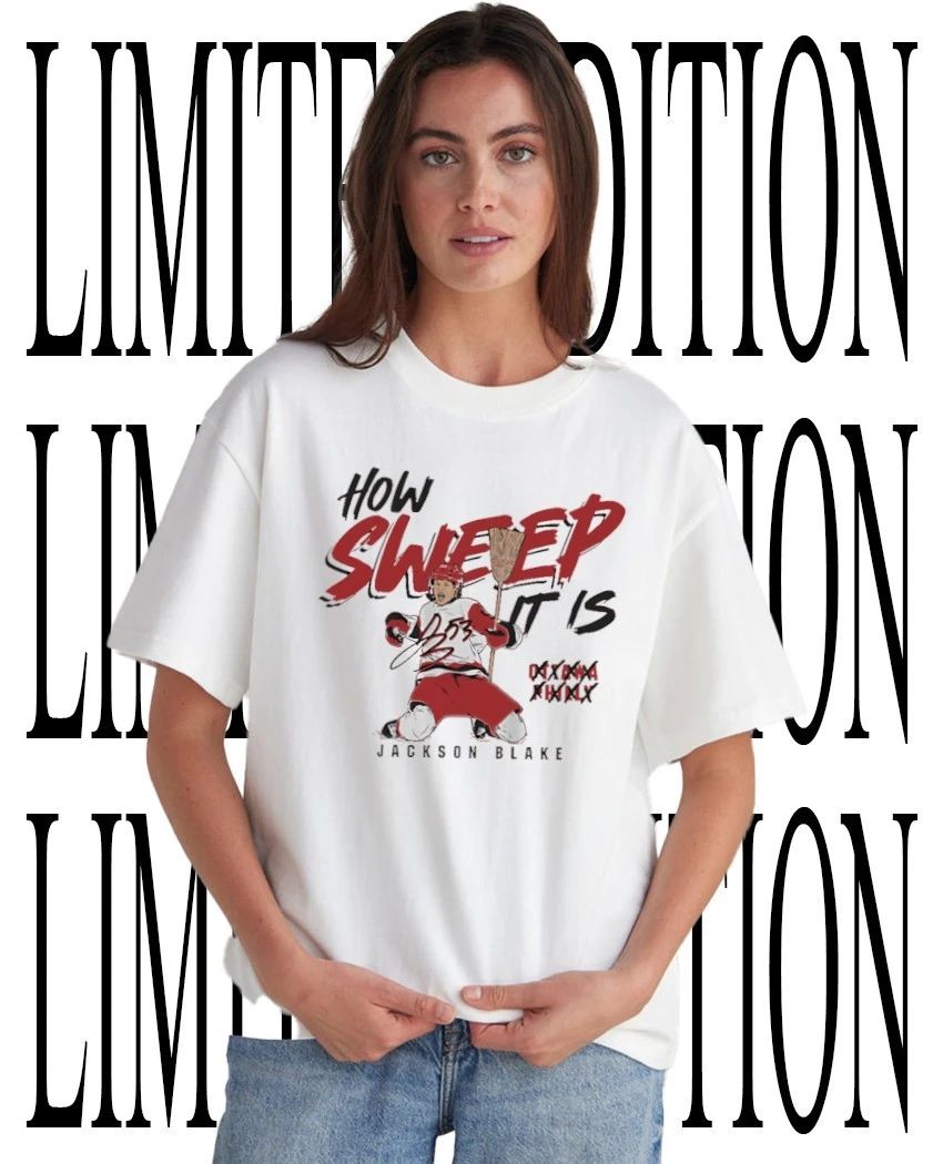 Jackson Blake Montreal Canadiens how sweep it is signature shirt