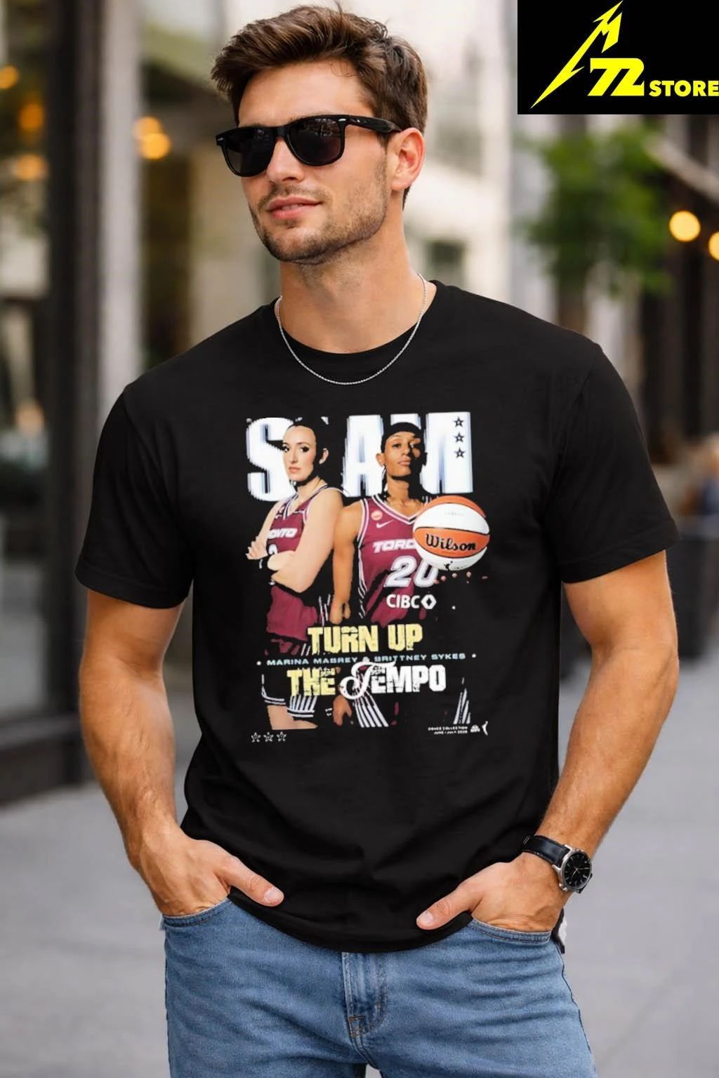 Slam 262 Marina Mabrey with Brittney Sykes Shirt