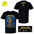 M72 Athens Metallica World Tour Zeus Artwork T-Shirt