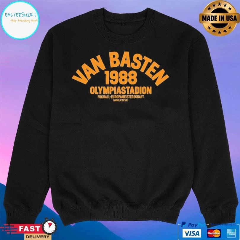 Van Basten 1988 Olympiastadion Fubball-Europameisterschaft MCMLXXXVIII T-shirts