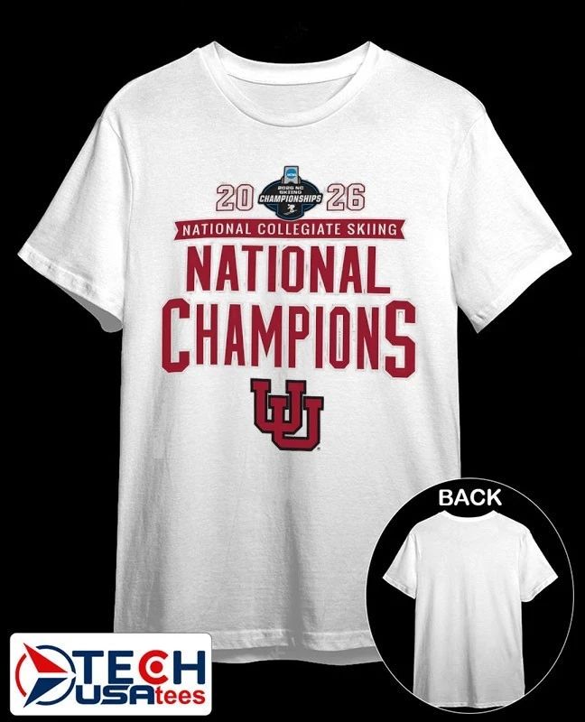 Utah Utes 2026 NCAA Skiing National Champions shirt