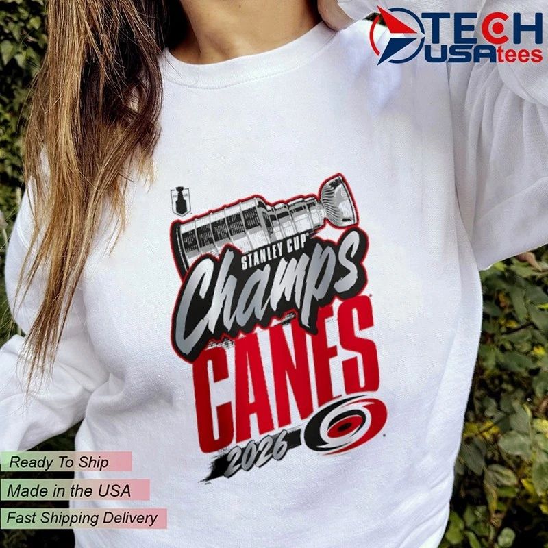 Carolina Hurricanes 2026 Stanley Cup Champions Big and Tall Locker Room shirt