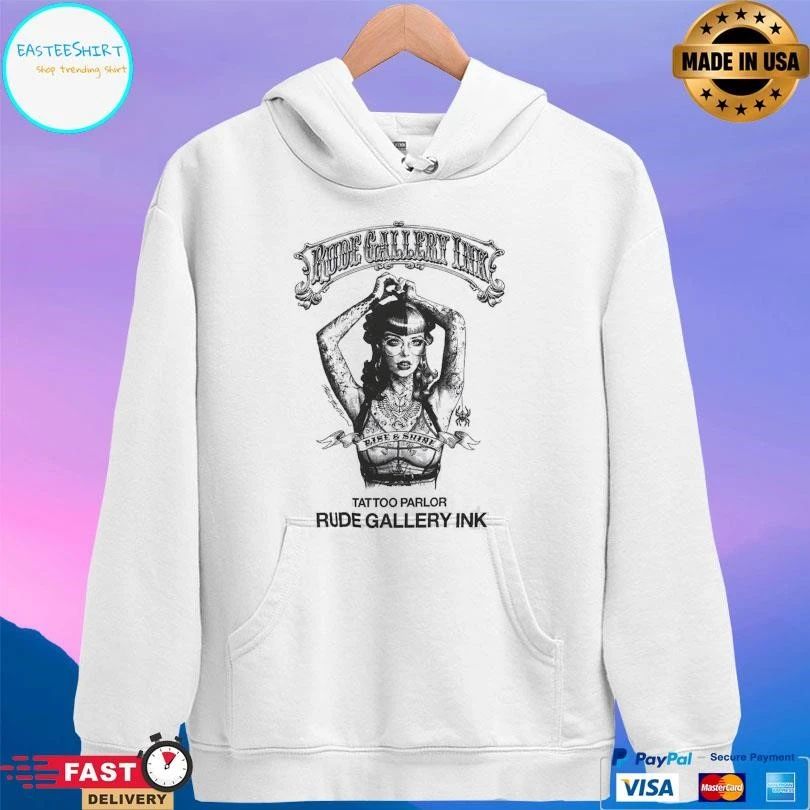 Rude Gallery Ink Tattoo Parlor Dude Gallery Ink T-shirts