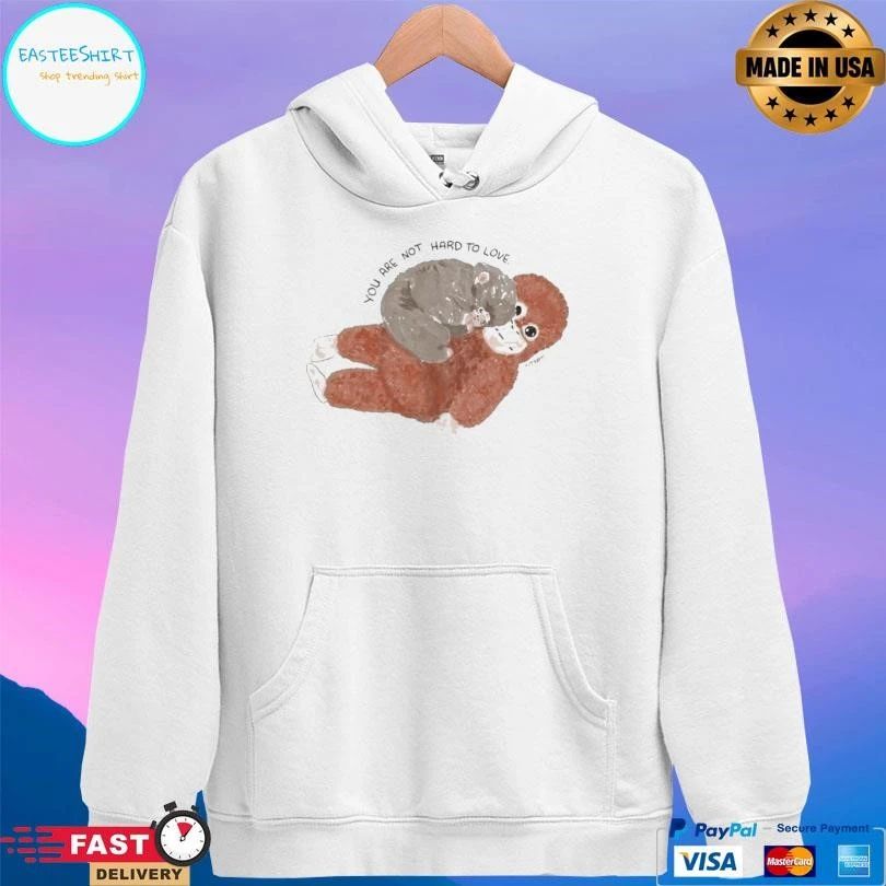 You Are Not Hard To Love Punch Monkey Viral 2026 T-shirts