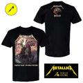 Metallica M72 Chorzów Pop Up Poster At Stadion Slaski Chorzów Poland On May 19 2026 M72 World Tour 2026 Two Sided Shirt