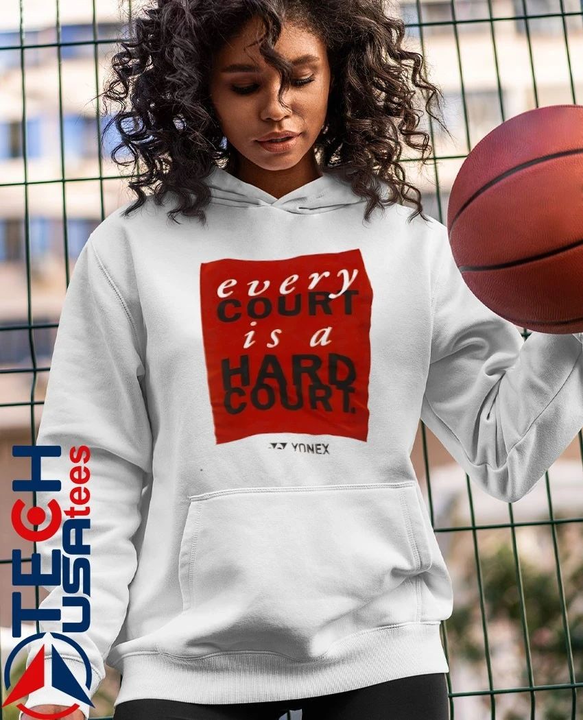 Elena Rybakina every court is a hard court shirt