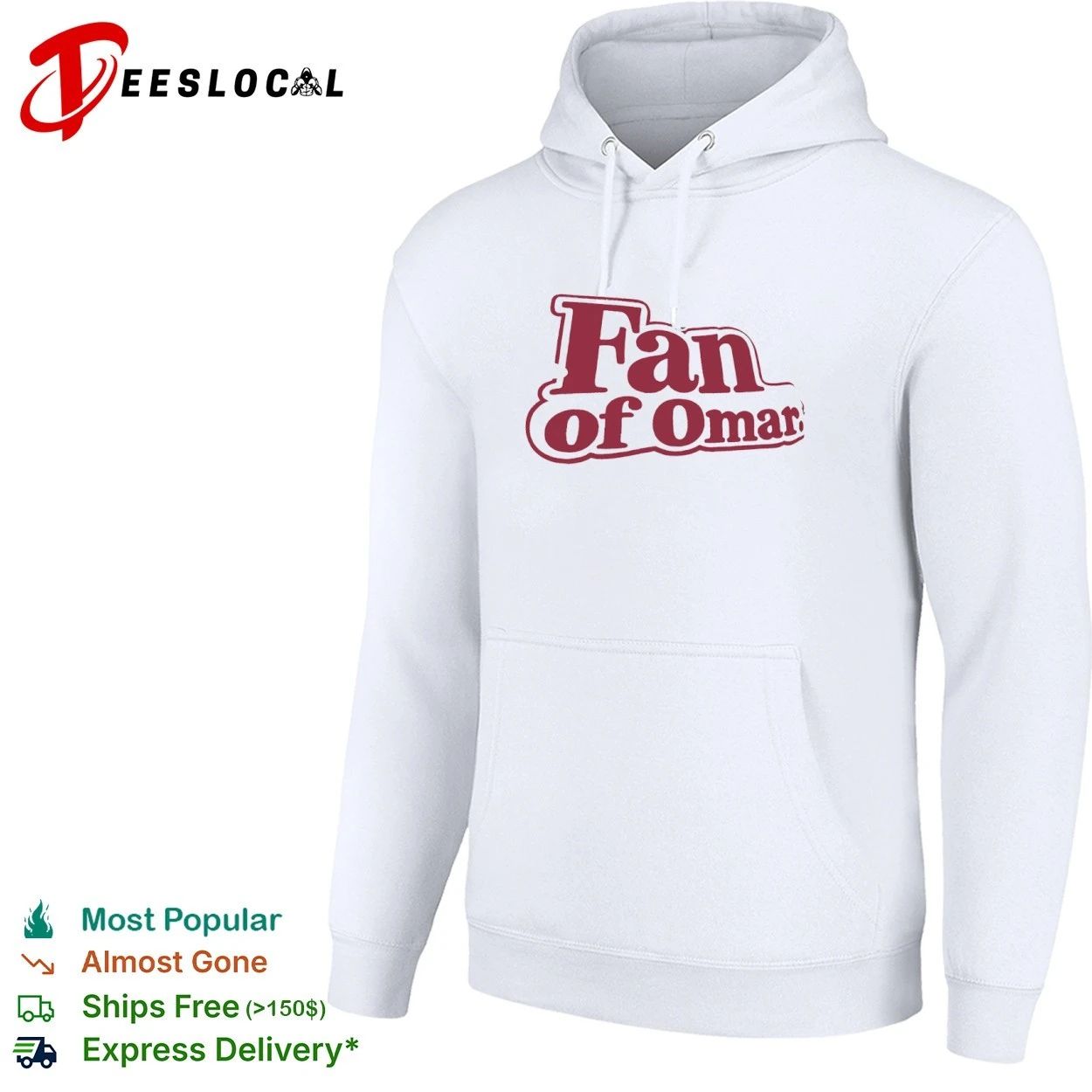 Fan of Omar Appreciation Name Personalized T-shirt