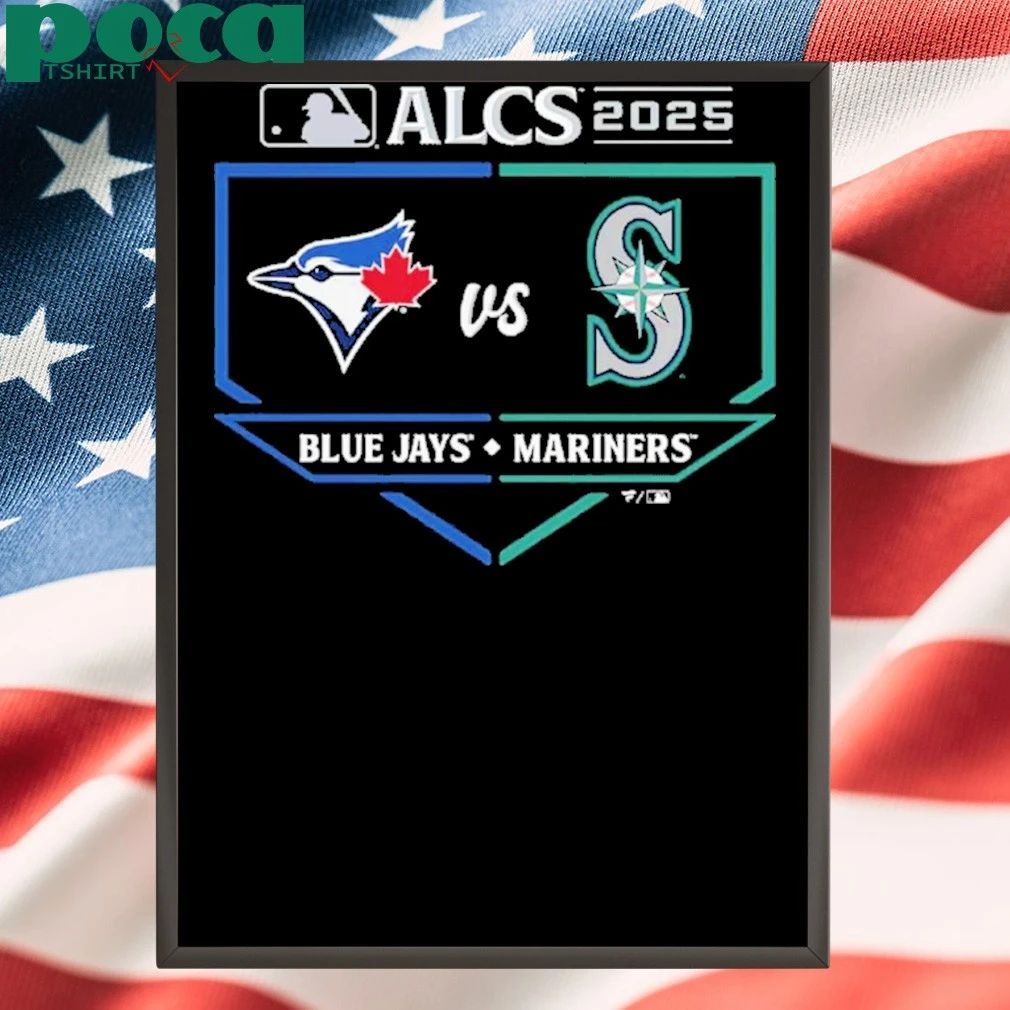 Toronto Blue Jays Vs Seattle Mariners 2025 American League Championship Series Matchup Batter’s Box T-shirt