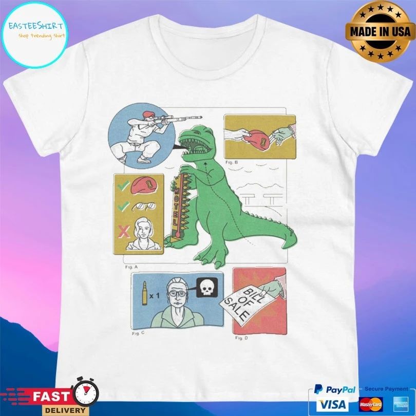 Wasteland Love Story Dinosaur T-shirt