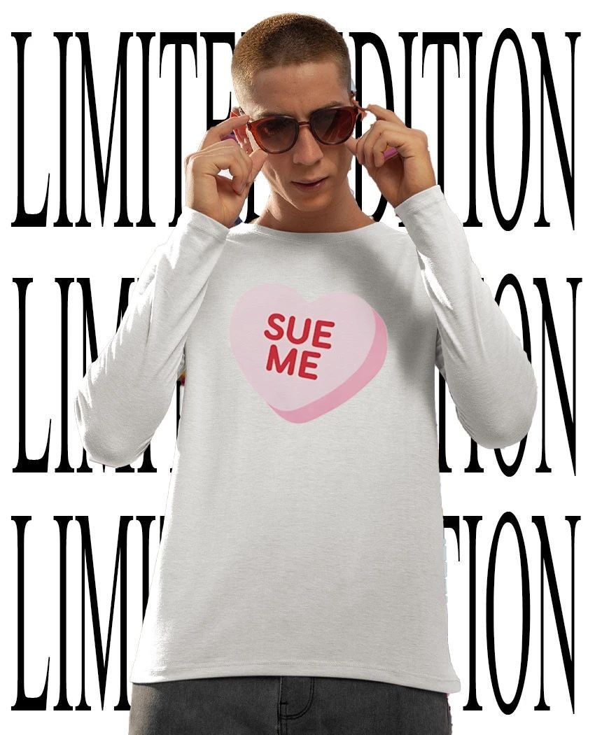 Sue me heart shirt