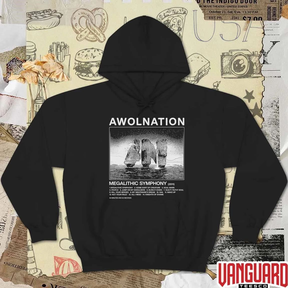 2026 Megalithic Symphony 15th Anniversary Awolnation t-shirt