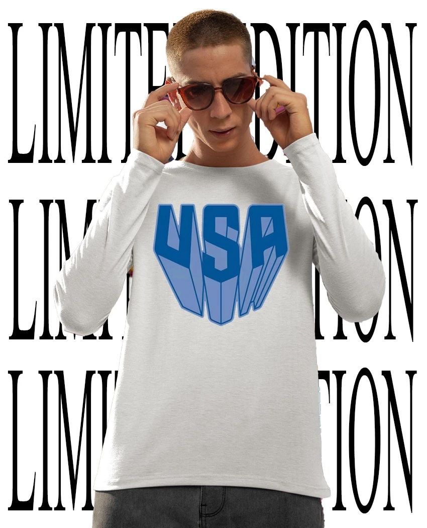 USA Superman Soccer logo shirt