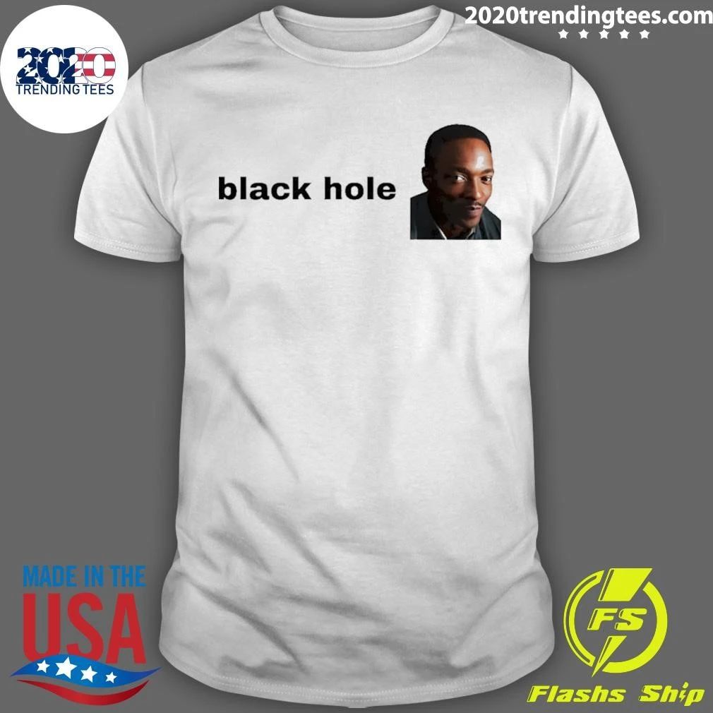 Anthony Mackie Black Hole Shirt