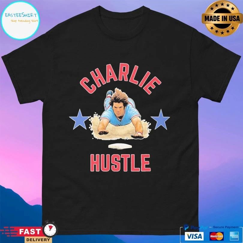 Philadelphia Phillies Charlie Hustle Pete Rose Baseball T-shirts