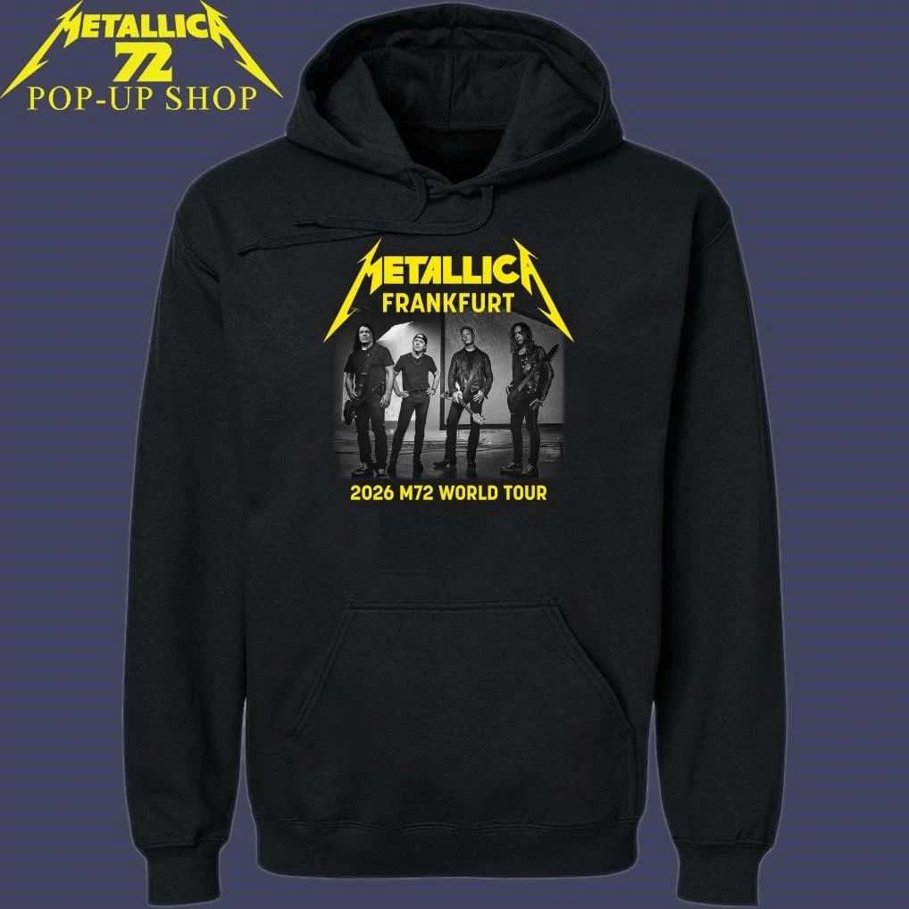 Metallica M72 Frankfurt, Germany 2026 Band Members World Tour T-Shirt