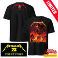 Metallica June 3rd 2026 Bologna Italy Two Sided T-Shirt