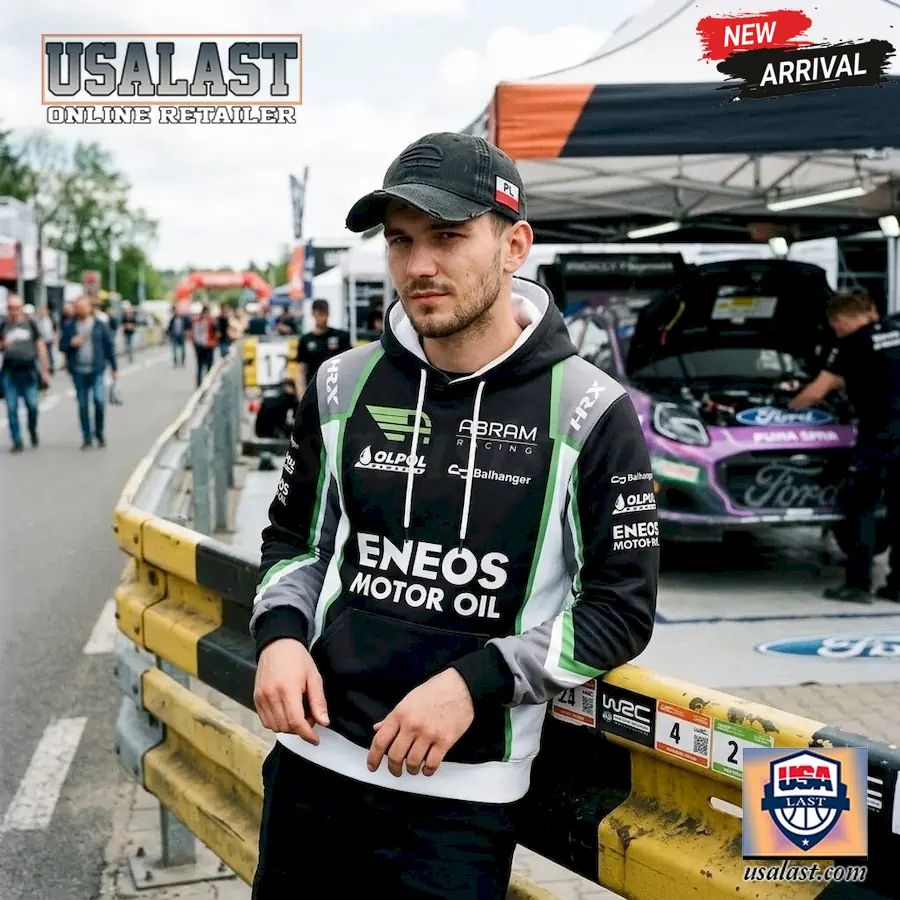 Tymek Abramowski WRC3 Racing Apparel Hoodie Shirt