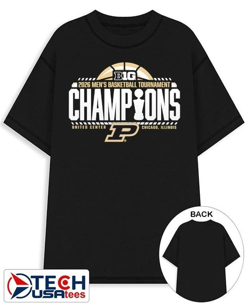 2026 Big Ten Men’s Basketball Tournament Champions Purdue Boilermakers shirt