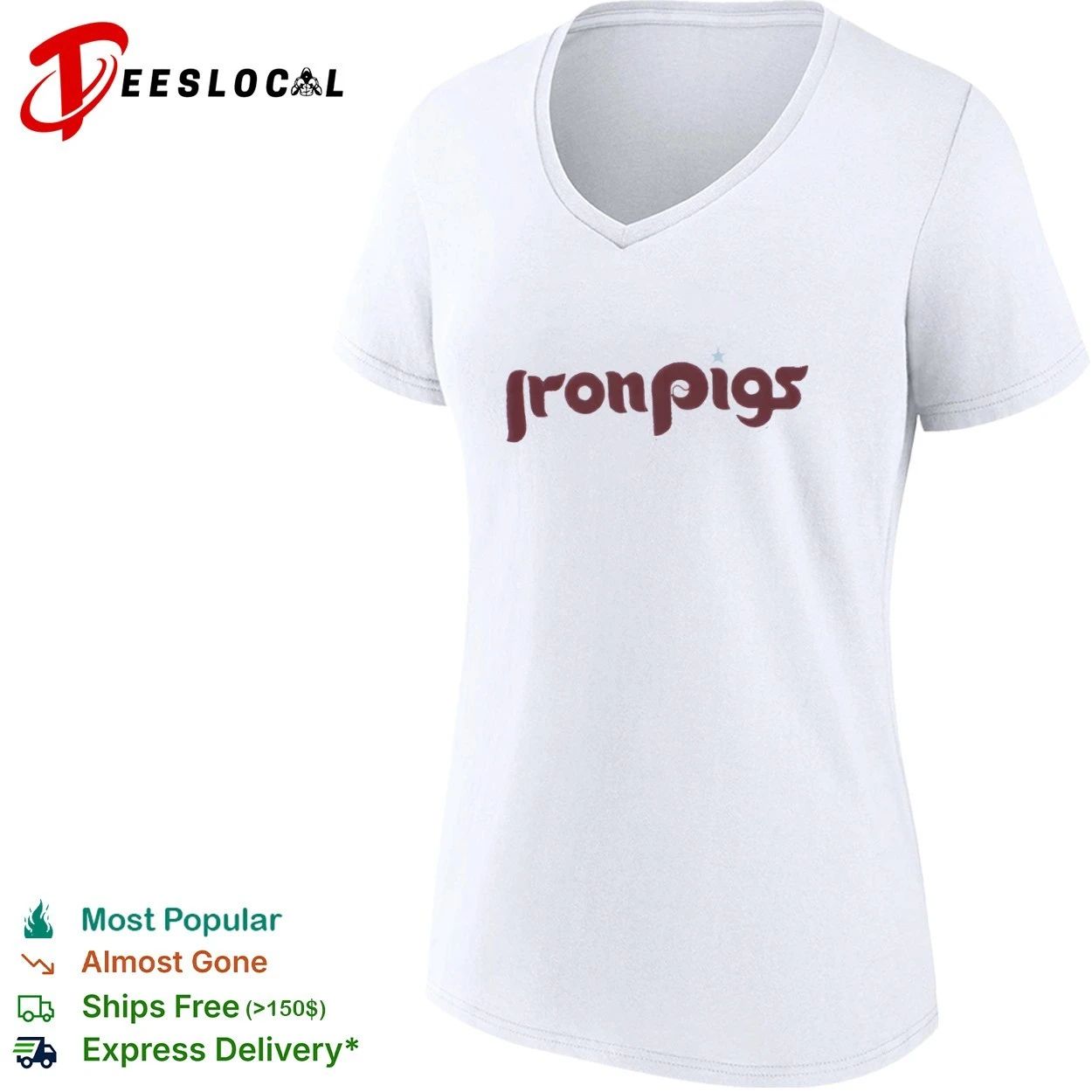 IronPigs Lehigh Valley IronPigs Minor League Baseball T-shirt