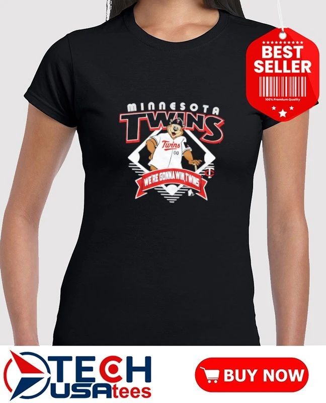 Minnesota Twins T.C. Bear we’re gonna win mascot shirt by homage