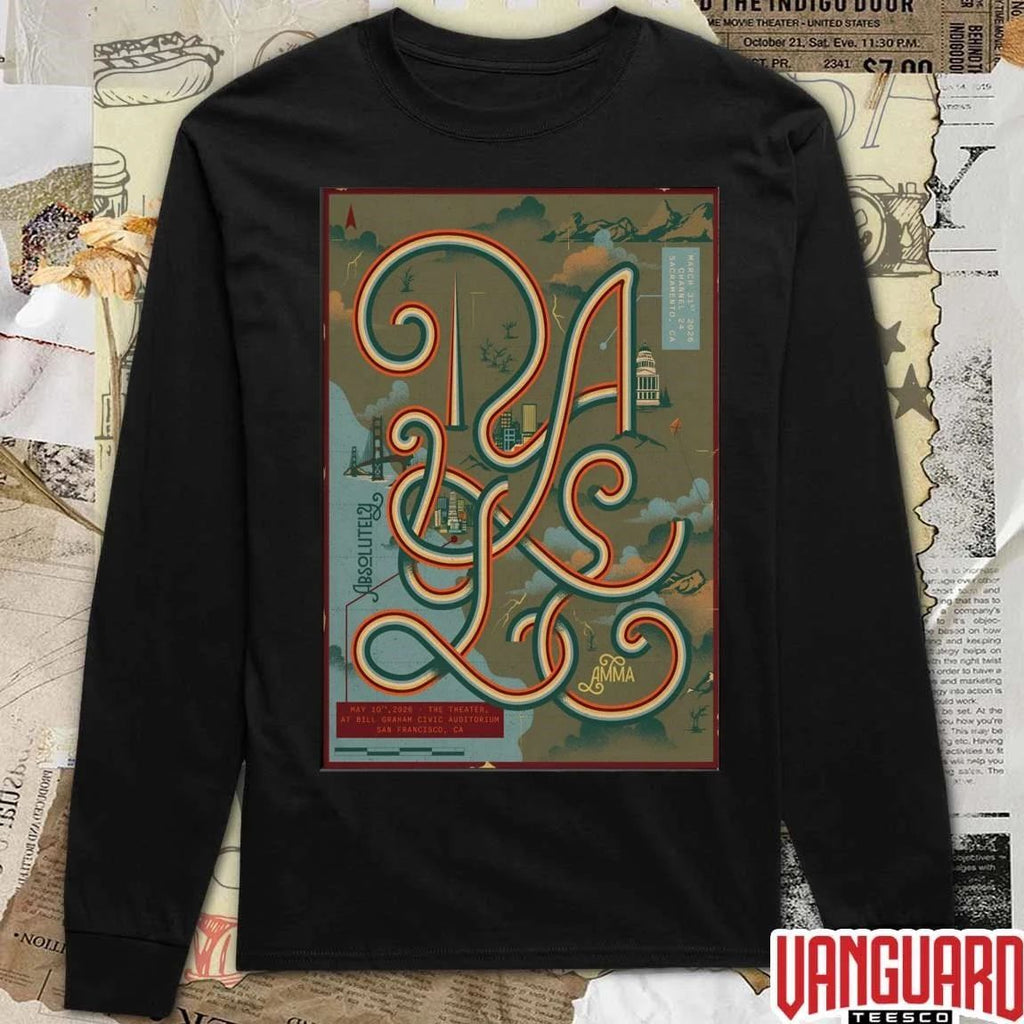 Raye May 10 2026 Bill Graham Civic Auditorium, San Francisco CA Poster t-shirt