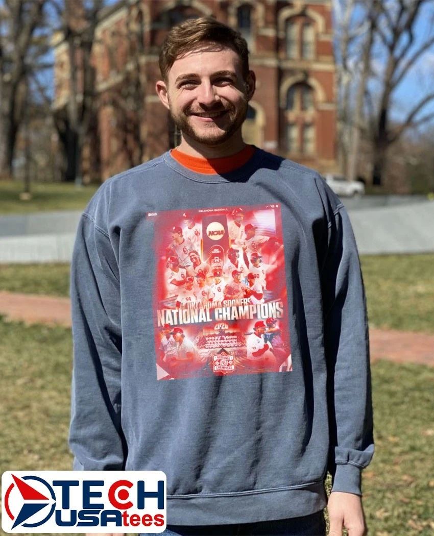 The Oklahoma Sooners 2026 Men’s National Champions graphic shirt