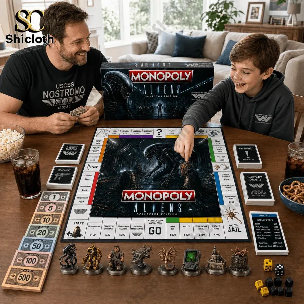 Aliens Collector’s Edition Monopoly Board Game