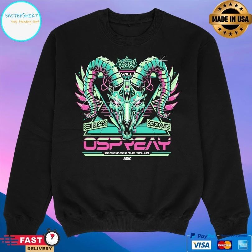 Will Ospreay Remember The Sound Billy Goat Skull T-shirts