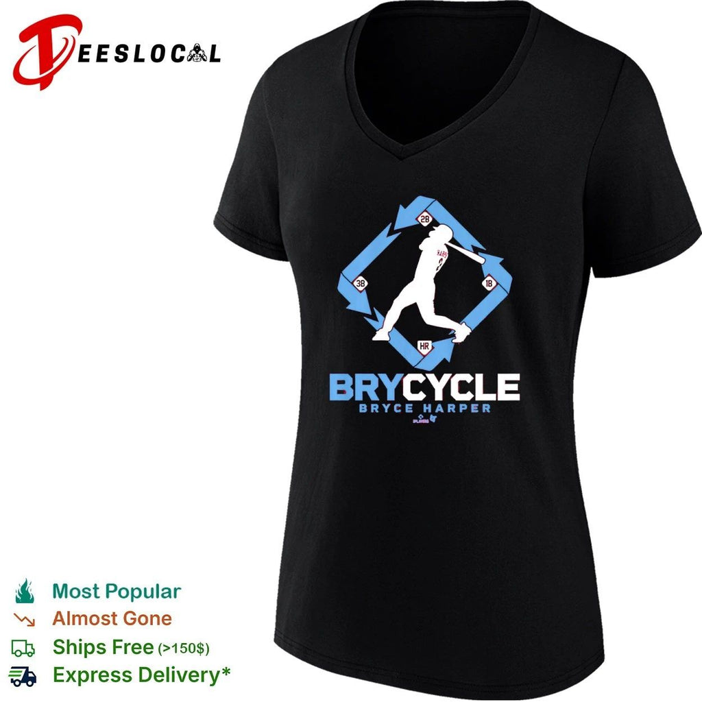 Bryce Harper Philadelphia Phillies Brycycle T-shirt