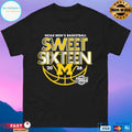 Michigan Wolverines NCAA Men’s Basketball Sweet Sixteen March Madness 2026 T-shirts