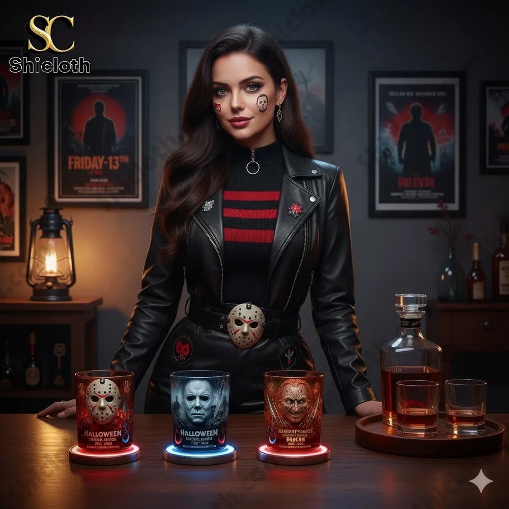 2026 Horror Legends Commemorative Whiskey Glass Collection