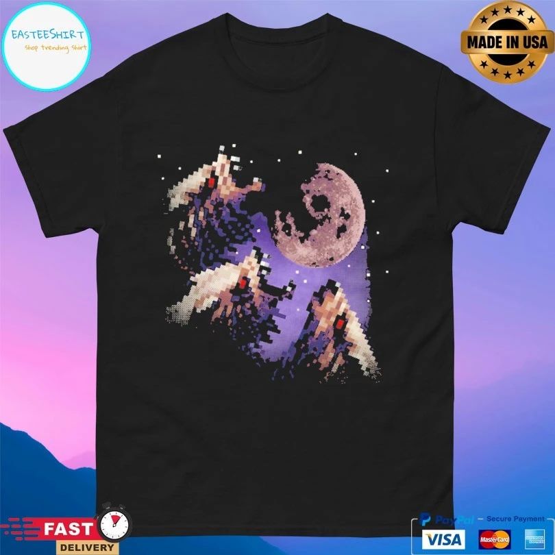 Three Warg Moon T-shirts