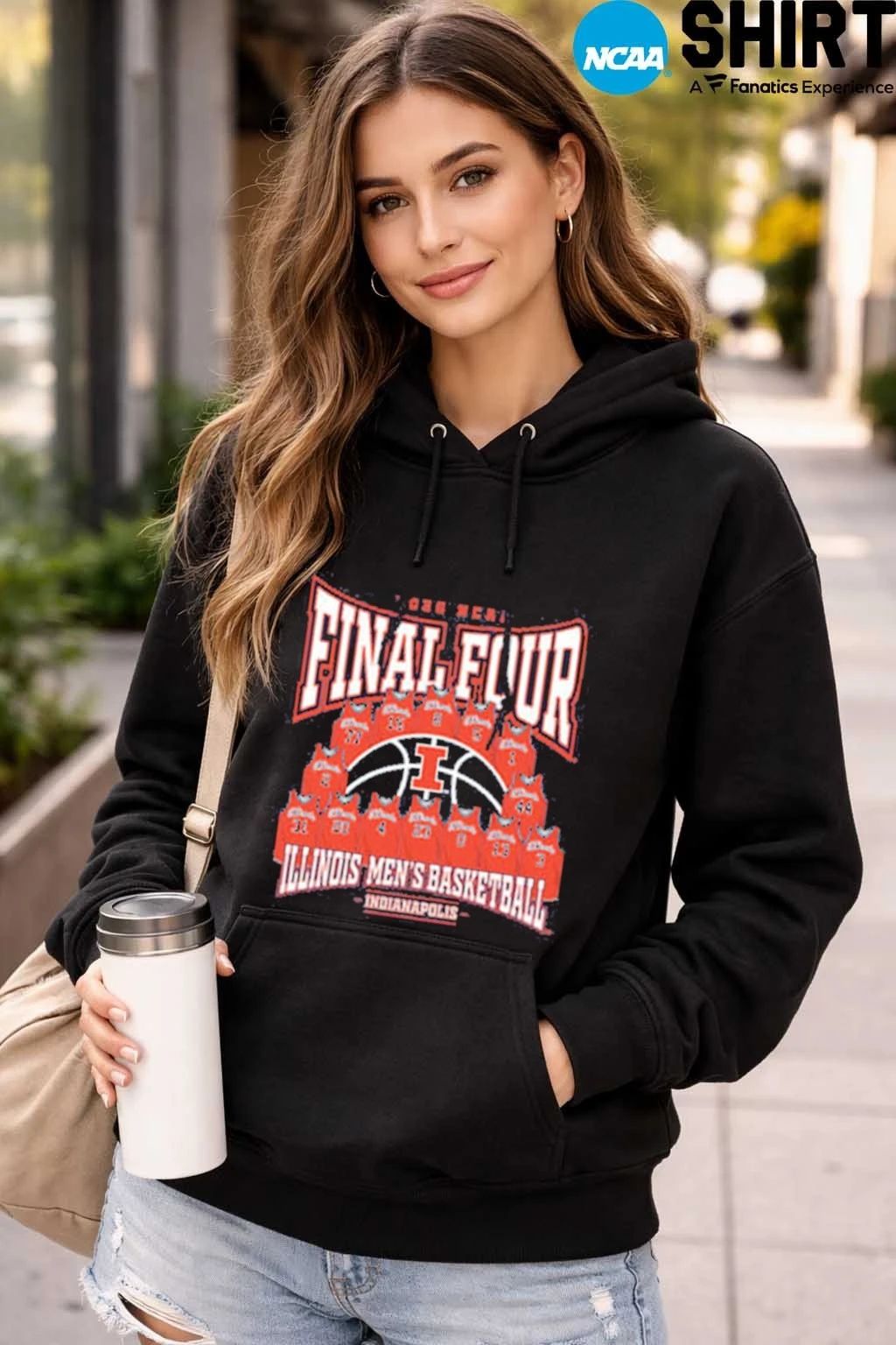 Illinois Fighting Illini 2026 NCAA Men’s Basketball Final Four Players name T-Shirt